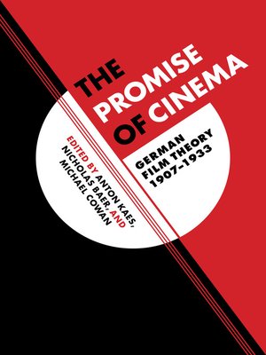 cover image of The Promise of Cinema
